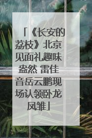 《长安的荔枝》北京见面礼趣味盎然 雷佳音岳云鹏现场认领卧龙凤雏