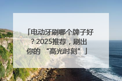 电动牙刷哪个牌子好？2025推荐，刷出你的 “高光时刻”