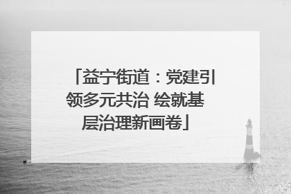 益宁街道：党建引领多元共治 绘就基层治理新画卷
