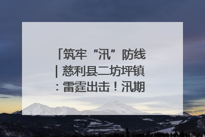 筑牢“汛”防线｜慈利县二坊坪镇：雷霆出击！汛期捕鱼被紧急叫停