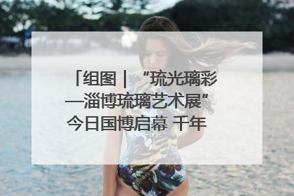 组图｜“琉光璃彩—淄博琉璃艺术展”今日国博启幕 千年窑火绽放京城
