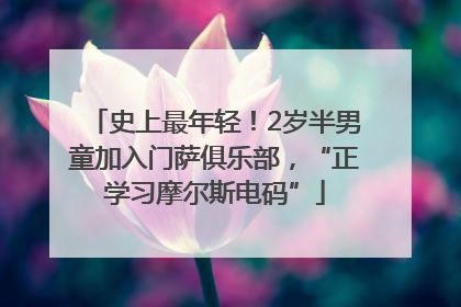 史上最年轻！2岁半男童加入门萨俱乐部，“正学习摩尔斯电码”
