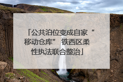 公共泊位变成自家“移动仓库” 铁西区柔性执法联合整治