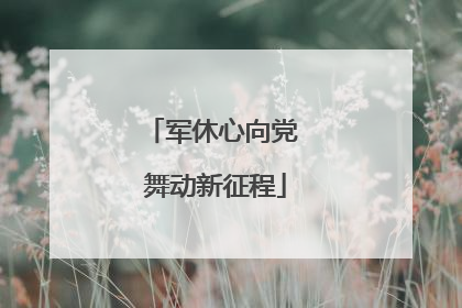 军休心向党 舞动新征程