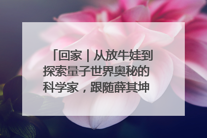 回家｜从放牛娃到探索量子世界奥秘的科学家，跟随薛其坤重访梦想起点