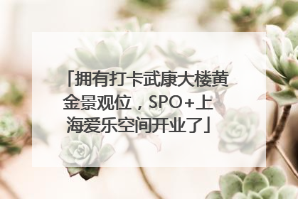 拥有打卡武康大楼黄金景观位，SPO+上海爱乐空间开业了