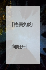 格桑灼灼向阳开