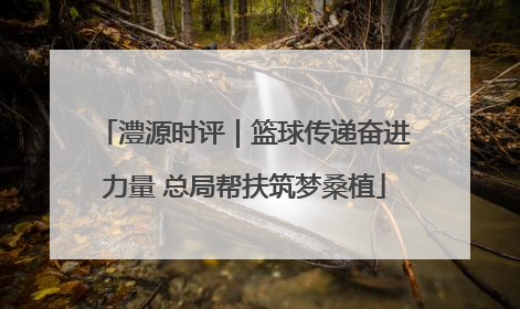 澧源时评｜篮球传递奋进力量 总局帮扶筑梦桑植