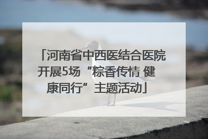 河南省中西医结合医院开展5场“粽香传情 健康同行”主题活动