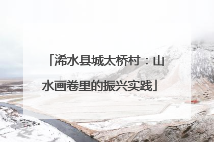 浠水县城太桥村：山水画卷里的振兴实践