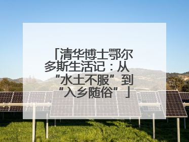 清华博士鄂尔多斯生活记：从“水土不服”到“入乡随俗”