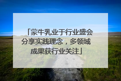 蒙牛乳业于行业盛会分享实践理念，多领域成果获行业关注