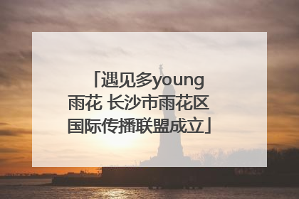 遇见多young雨花 长沙市雨花区国际传播联盟成立