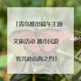 青岛推出端午主题文旅活动 邀市民游客共赴山海之约