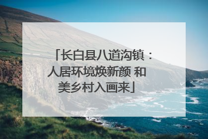 长白县八道沟镇：人居环境焕新颜 和美乡村入画来