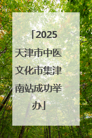 2025天津市中医文化市集津南站成功举办